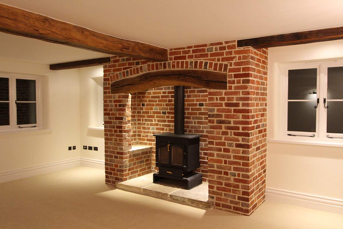 Wood Burning Stove Installation