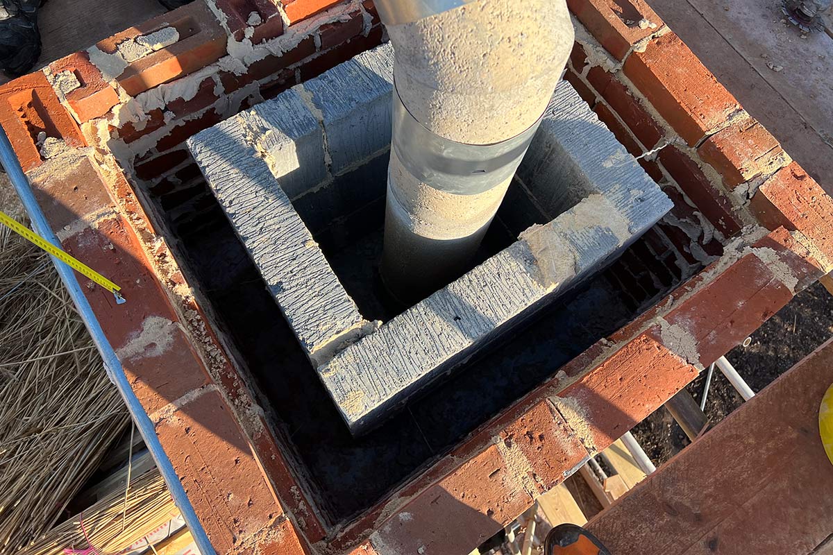 Chimney Liner Installation